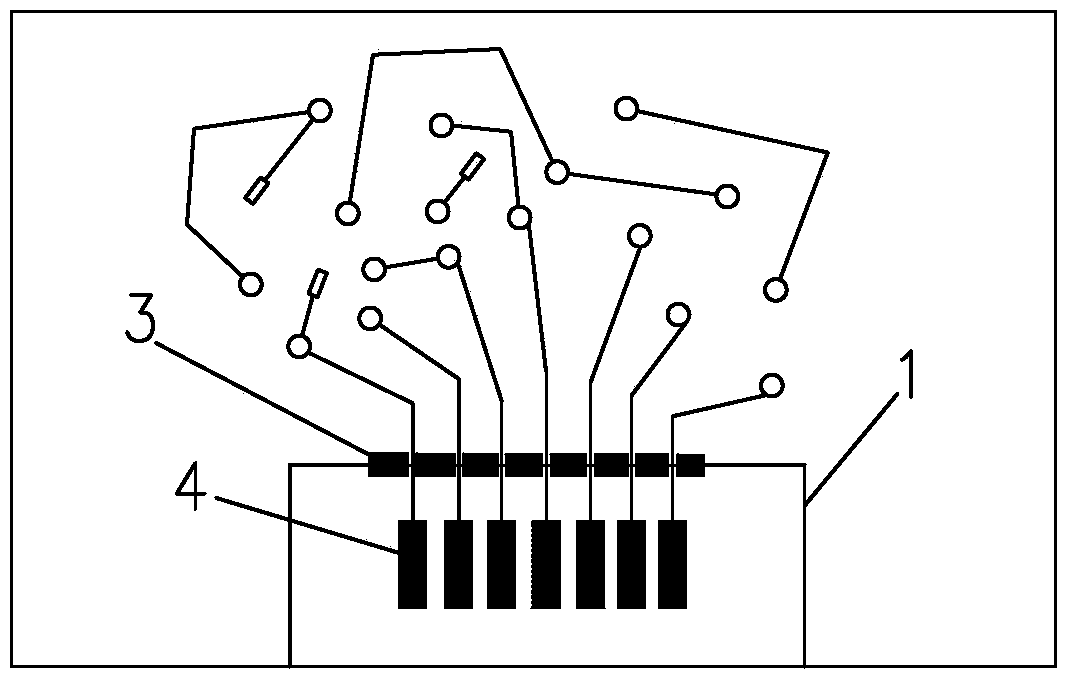 A kind of manufacturing method of gold-plated finger board