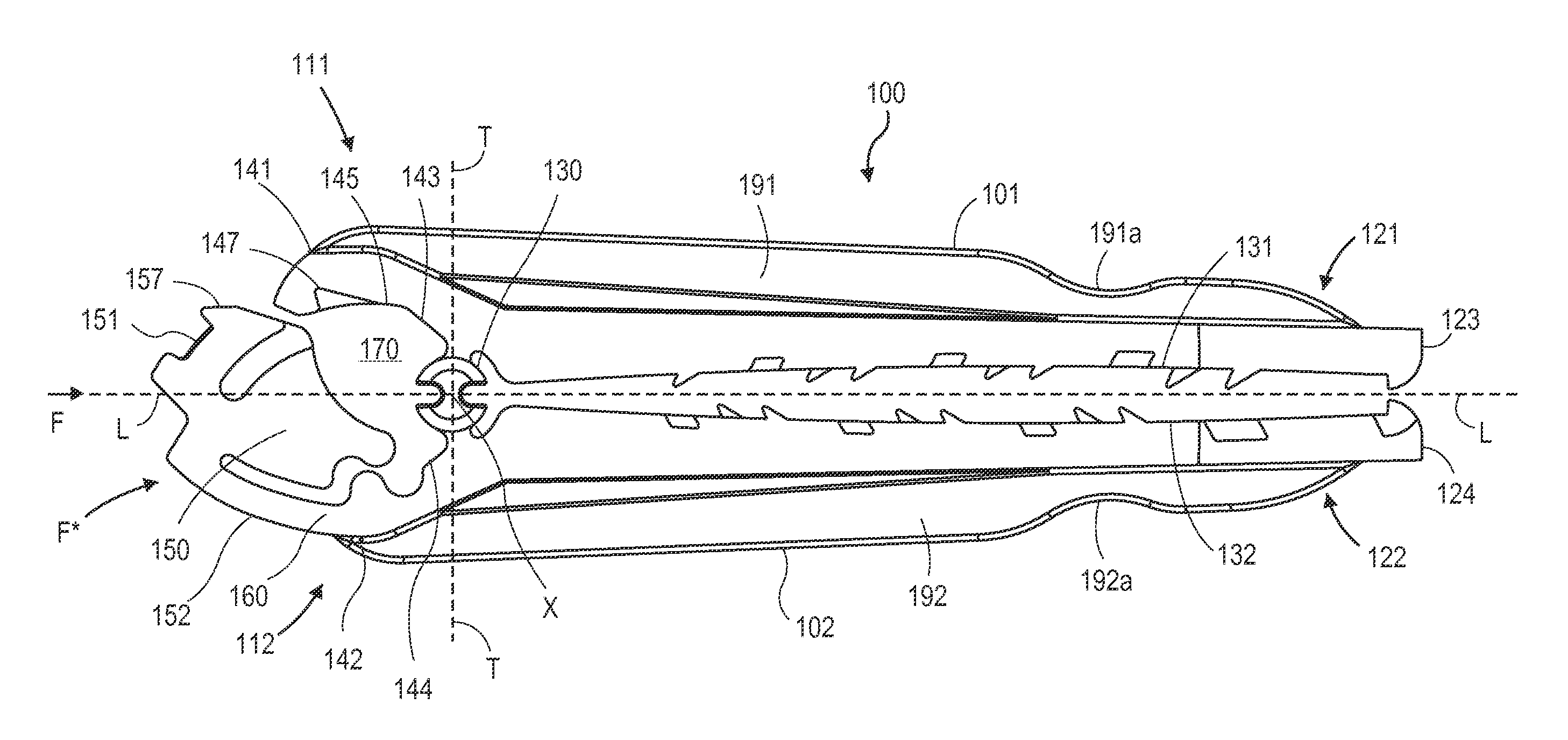 Narrow Profile Surgical Ligation Clip