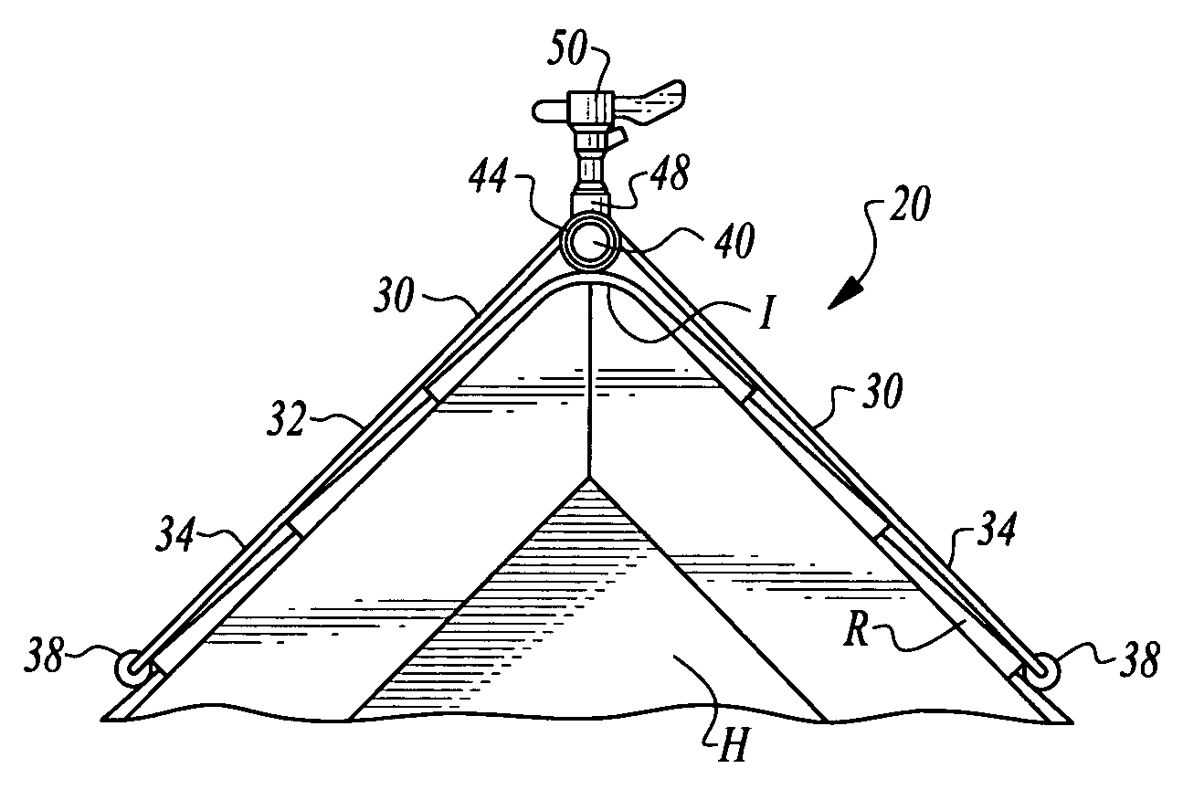 Fire protection rooftop sprinkler system