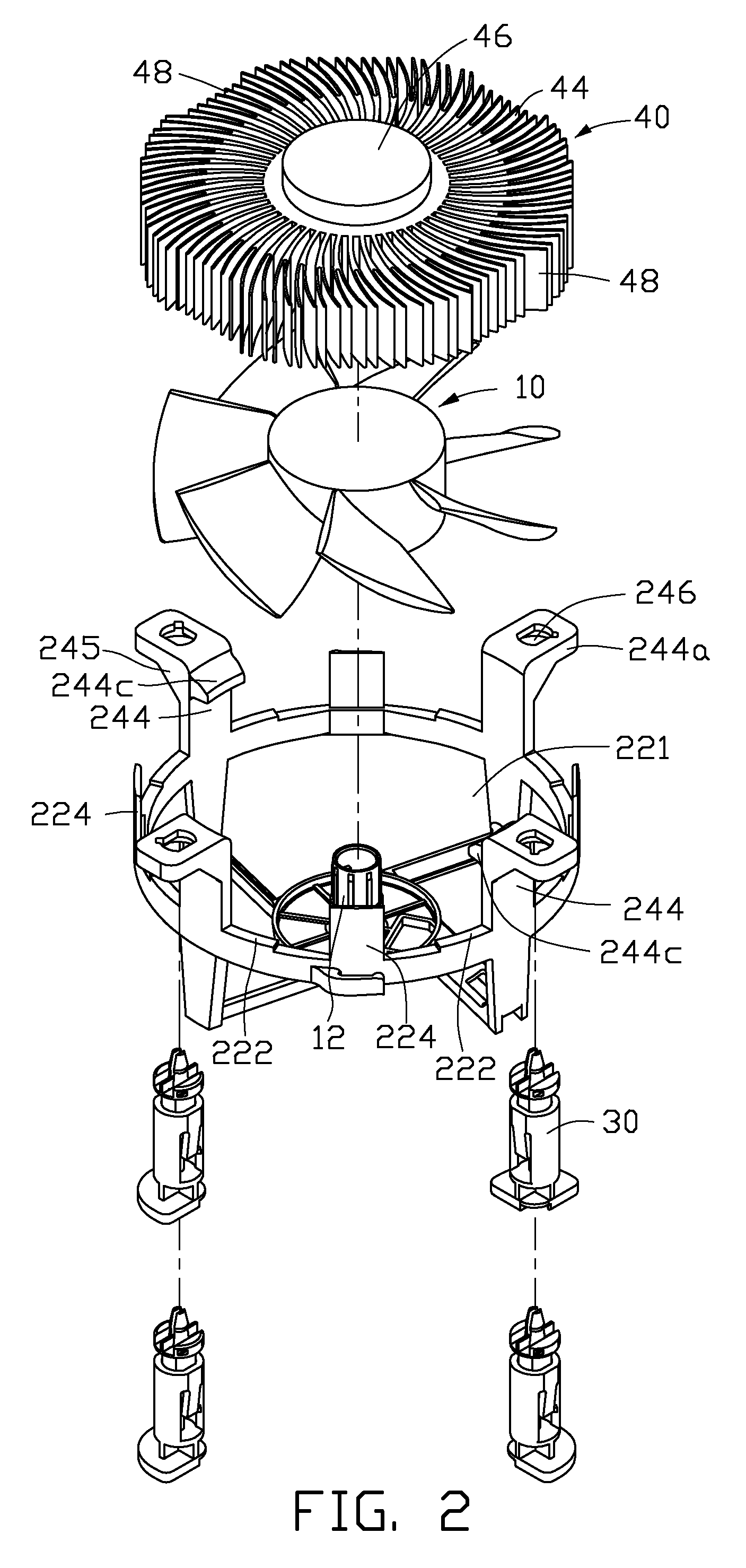 Fan bracket and heat dissipation apparatus incorporating the same