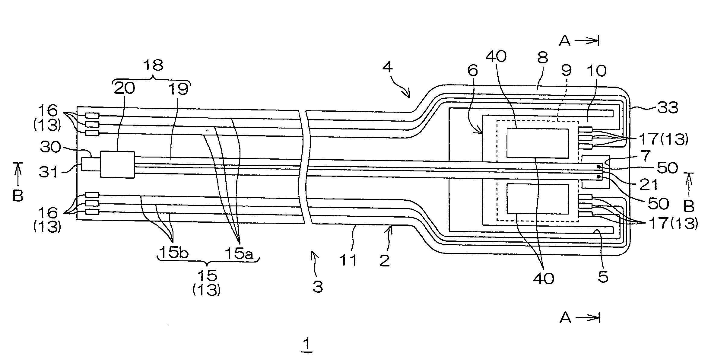 Suspension board with circuit