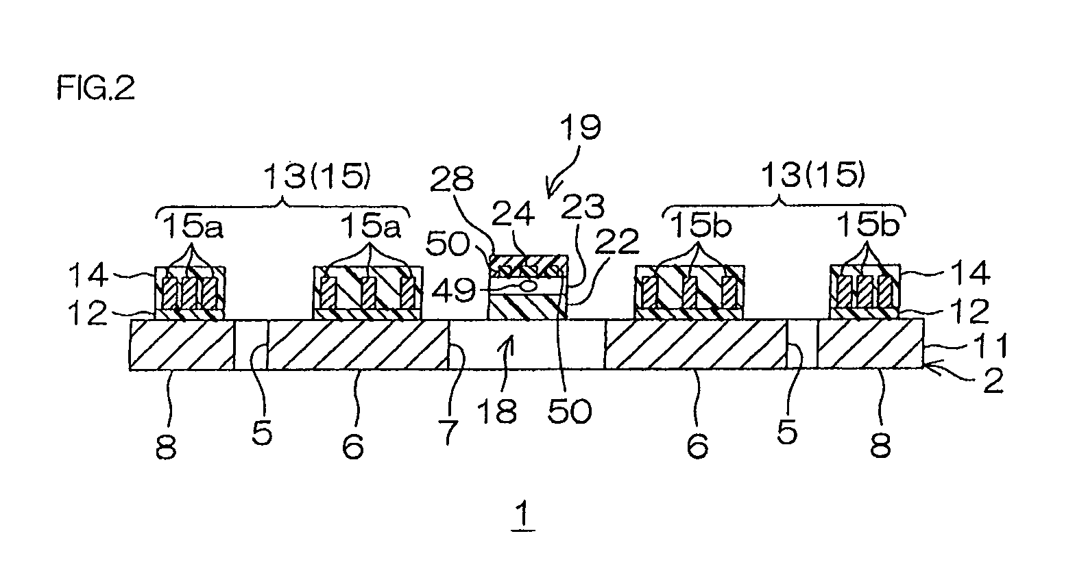 Suspension board with circuit