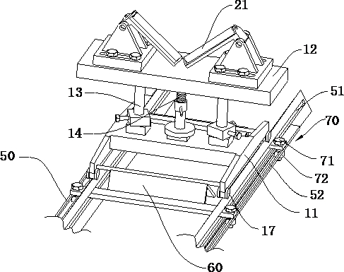 Tube delivery positioning device