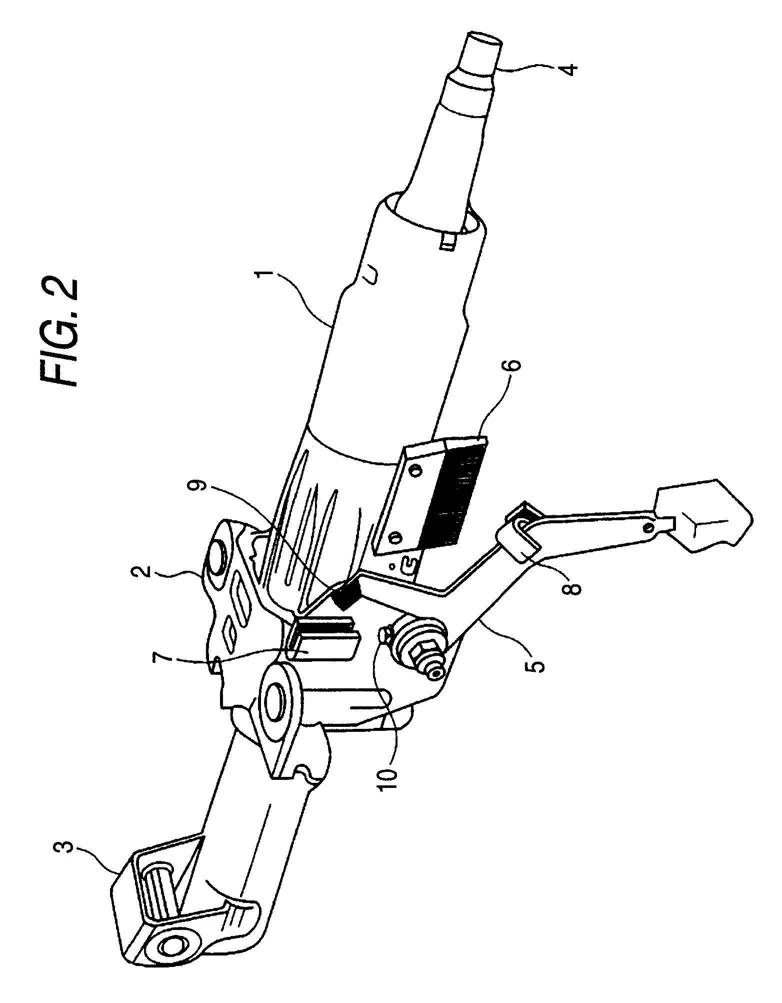 Steering column apparatus