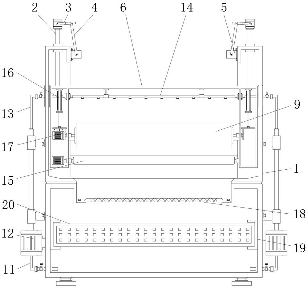 Anti-clogging grinding machine for circuit board processing