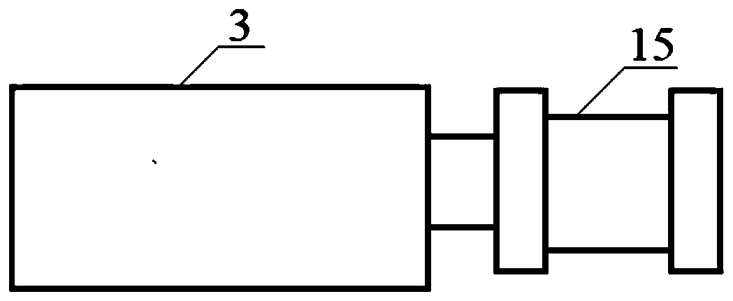 Online measuring device for photo ionization efficiency curve of cigarette smoldering side-stream smoke gas phase composition