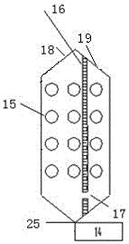 Self-dust-removal type pyrolyzing and cracking system for oil shale