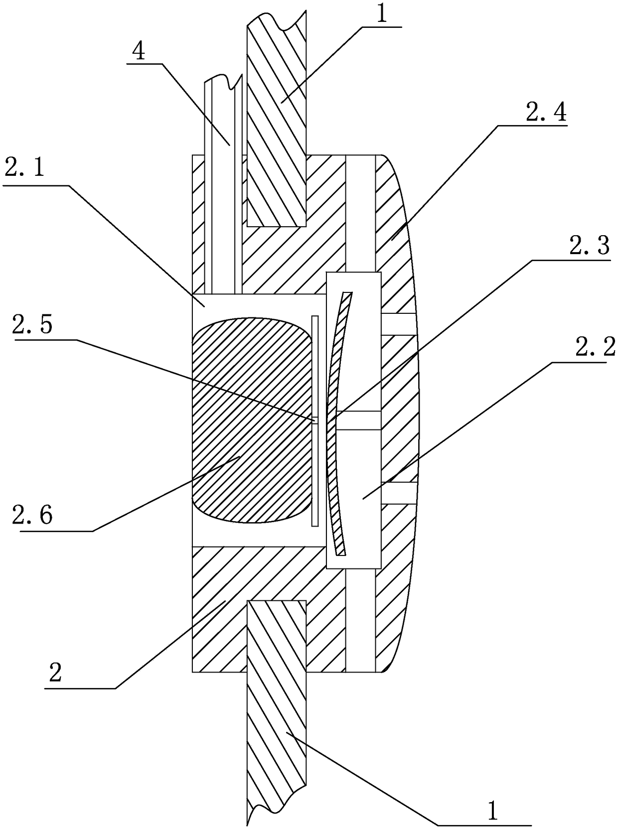 Mask for effectively preventing spectacles from condensing fog droplets