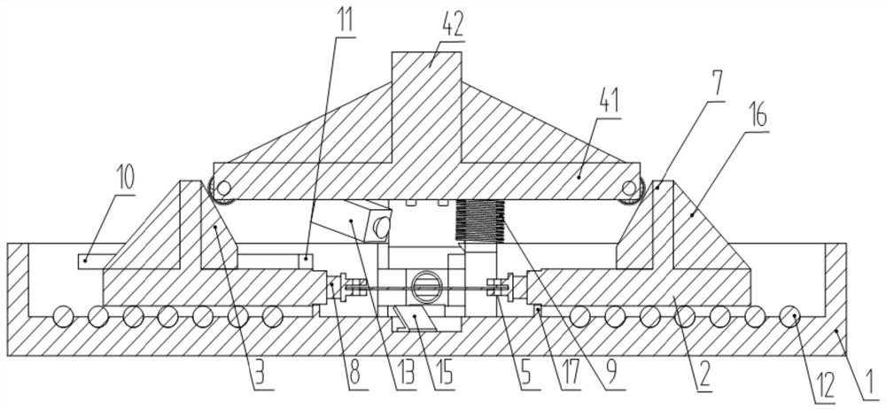 Cross double pull comprehensive test platform and method suitable for high temperature conditions