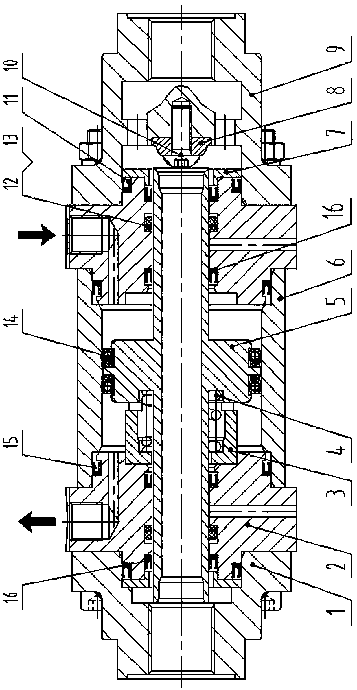 Saturated steam valve