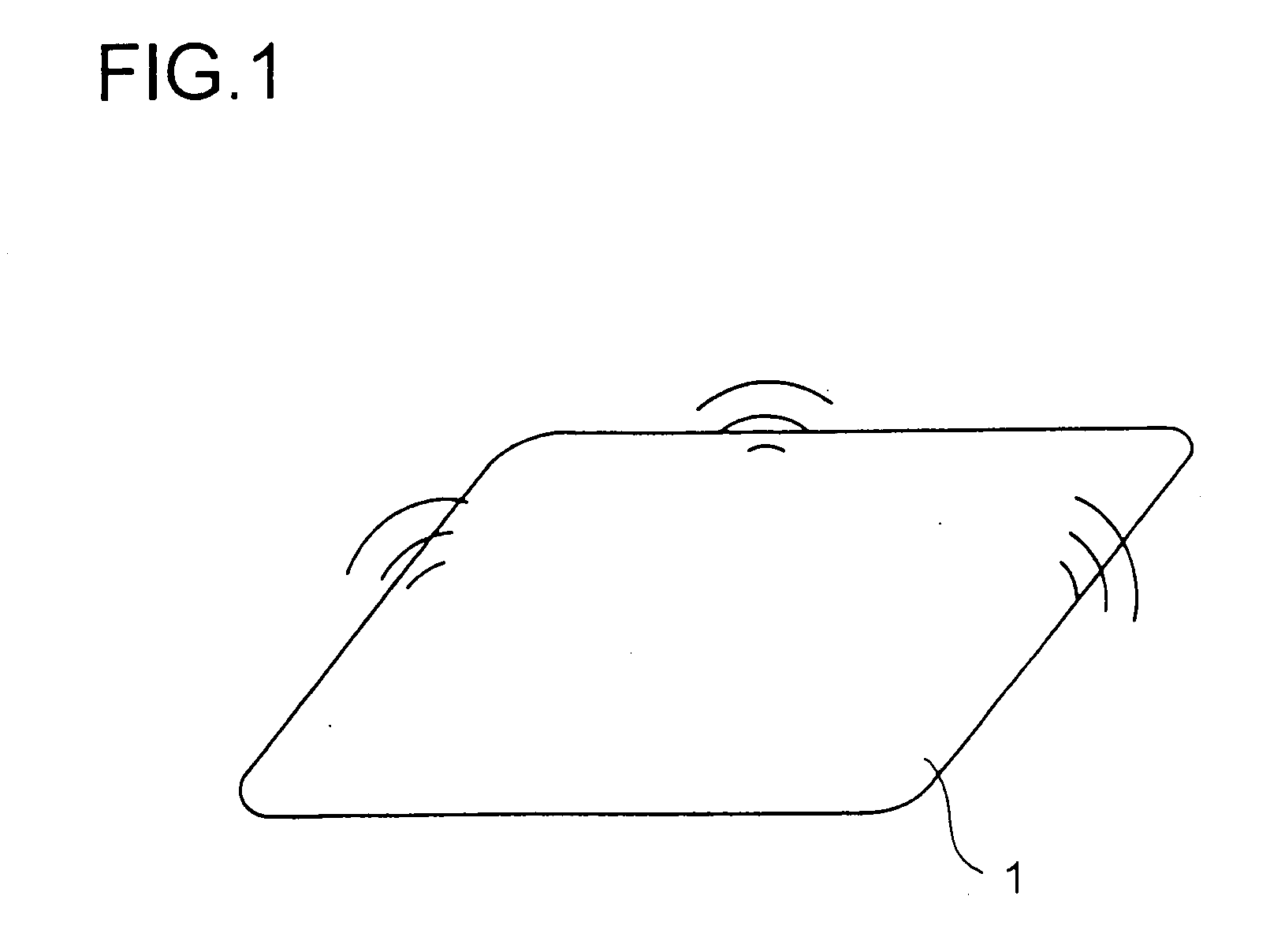 Card-type sound apparatus and electronic appliance provided therewith