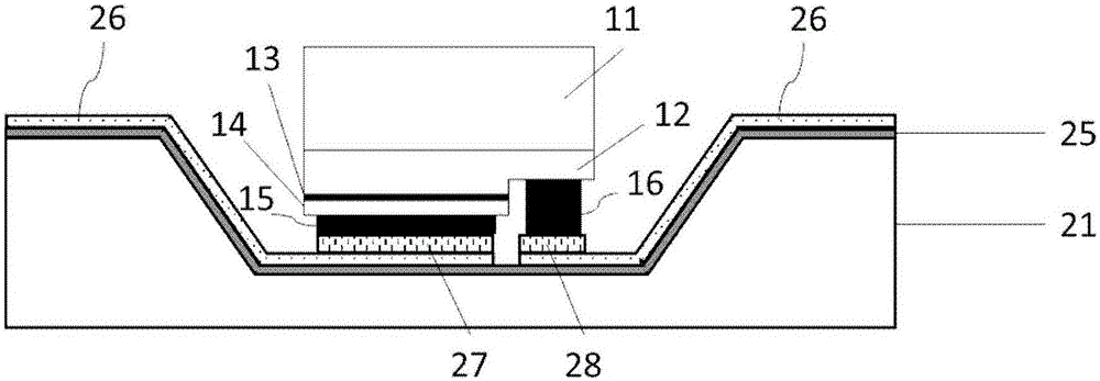 Graphical substrate for LED chip and preparation method of graphical substrate