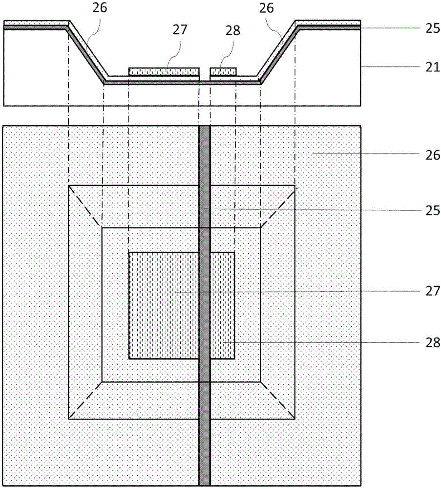 Graphical substrate for LED chip and preparation method of graphical substrate