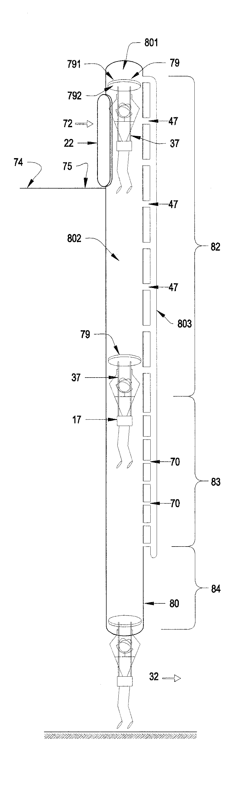 Multistory building fast escape and rescue device