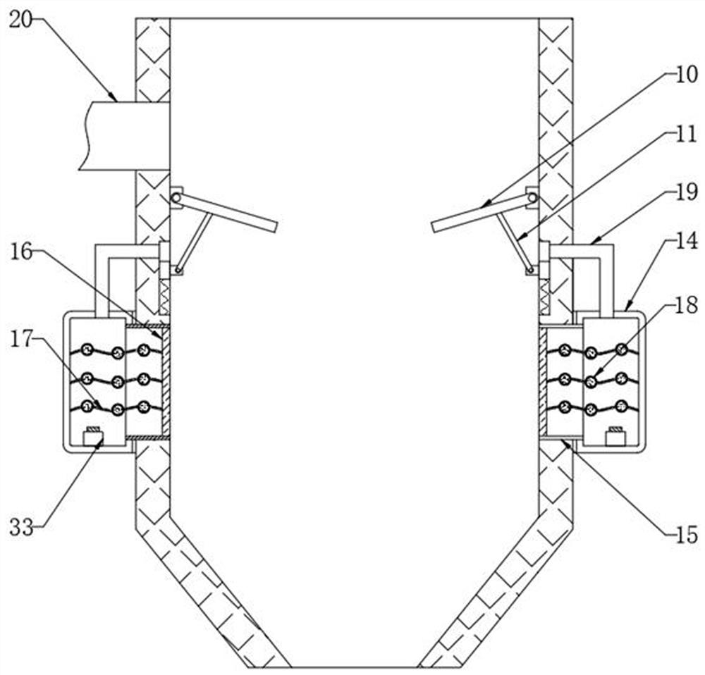 PET material injection molding device and using method thereof