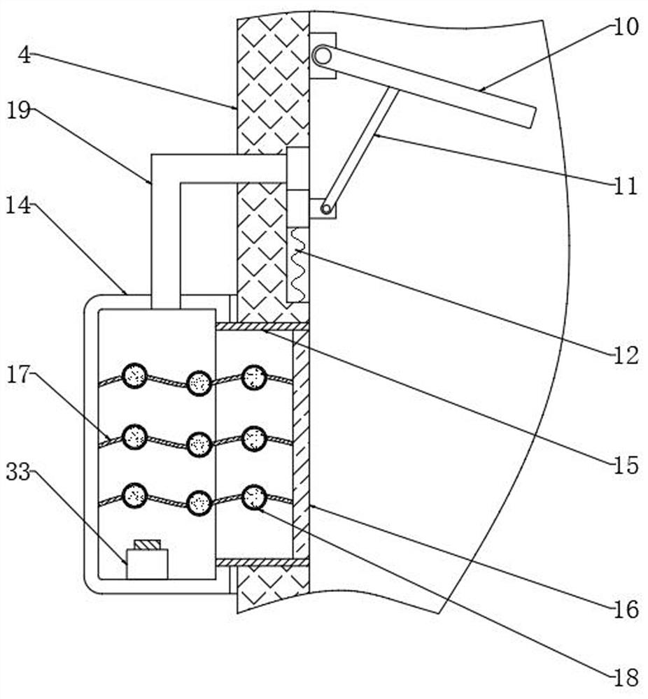 PET material injection molding device and using method thereof