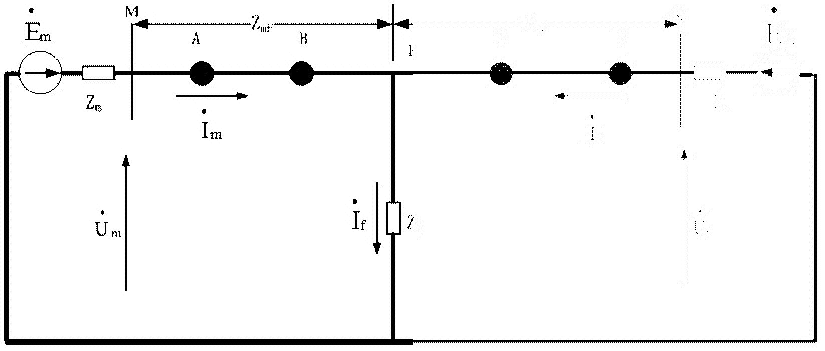 Distributed single-phase earth fault ranging system and ranging method thereof