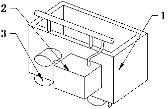 Coal mine conveying device with screening function