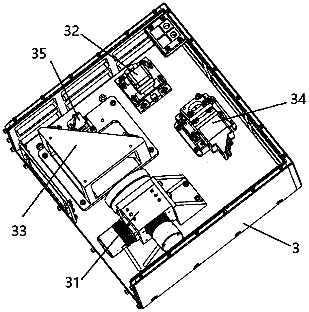 Ultra-fast seven-axis five-linkage laser processing system