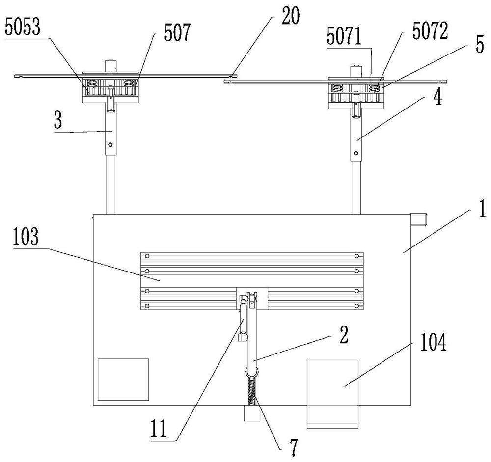 Highway guardrail mounting device and using method thereof