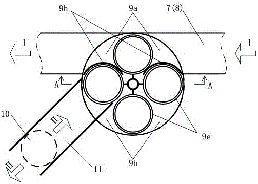 Heating ventilation air conditioning system capable of achieving fast energy transmission and distribution