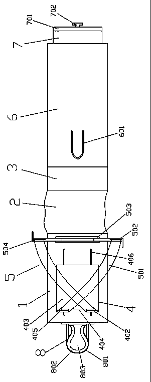 Auxiliary instrument for exposing surgical vision field during posterior cervical spine surgery