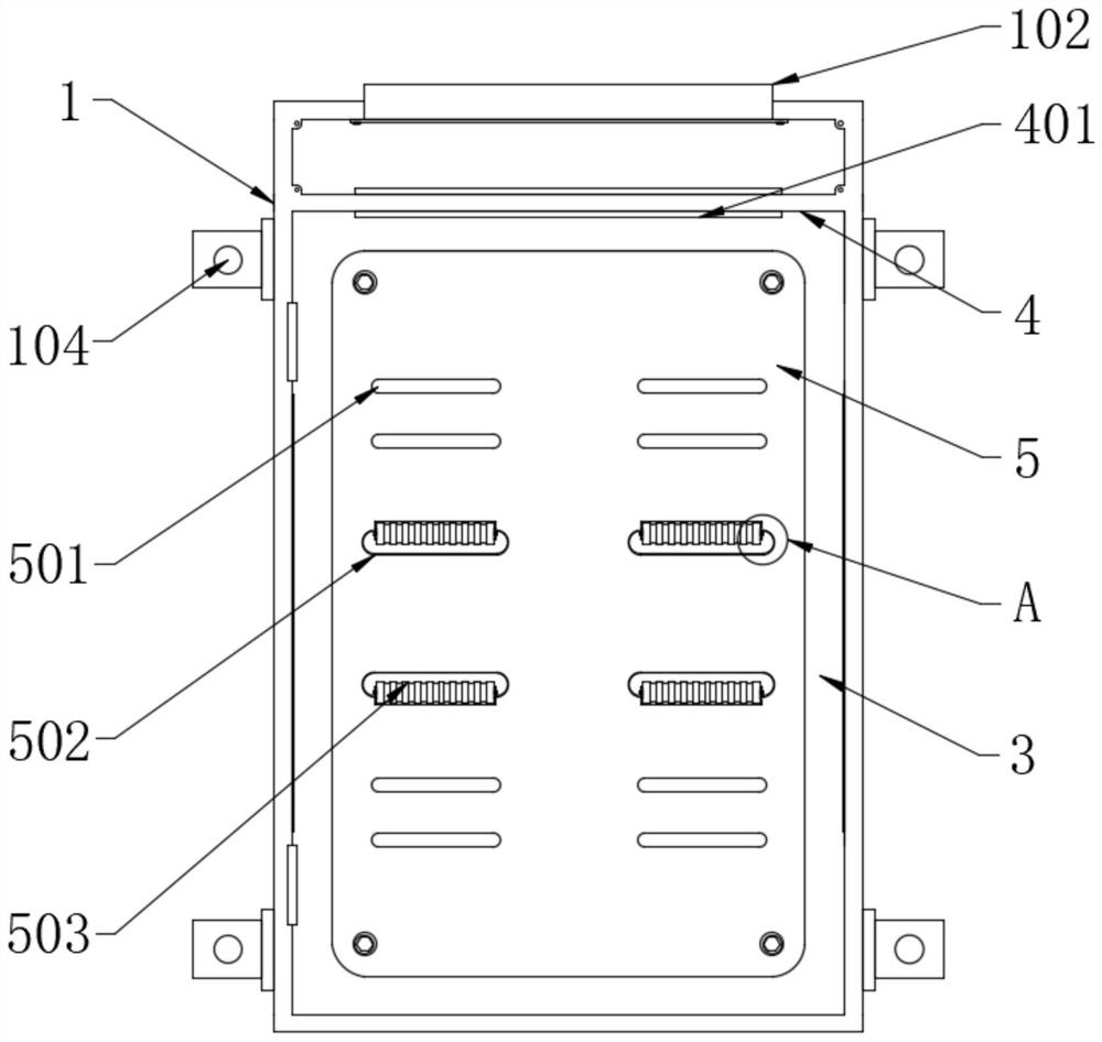 Integrated power distribution cabinet