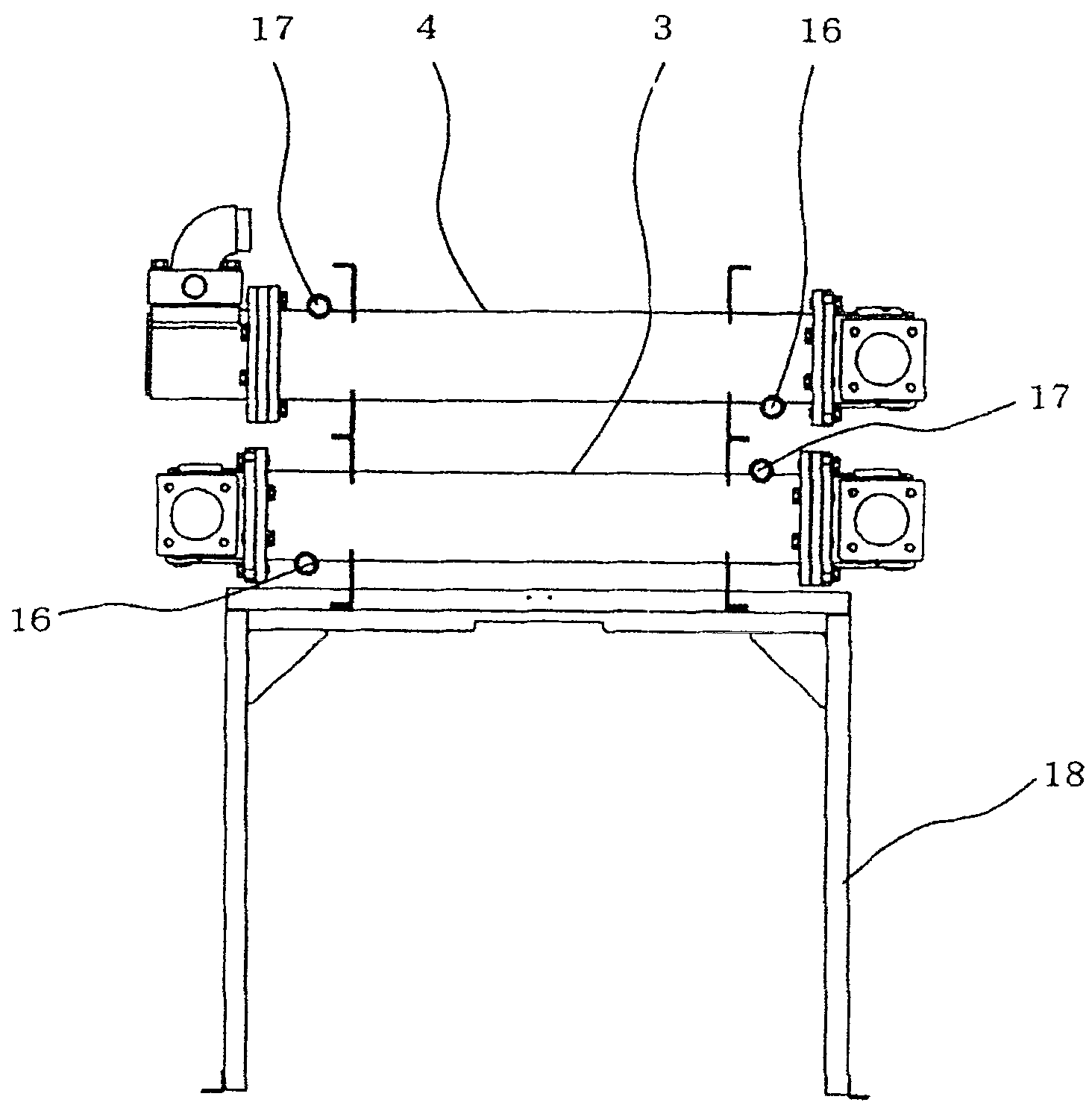 Water-cooled oil-free air compressor