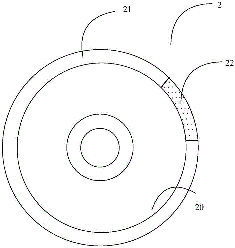 Fluorescent wheel and fluorescent conversion system