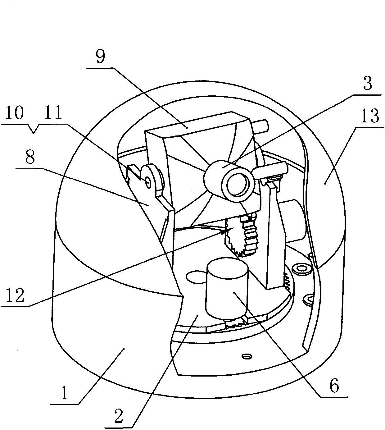 High-precision positioning rotational station