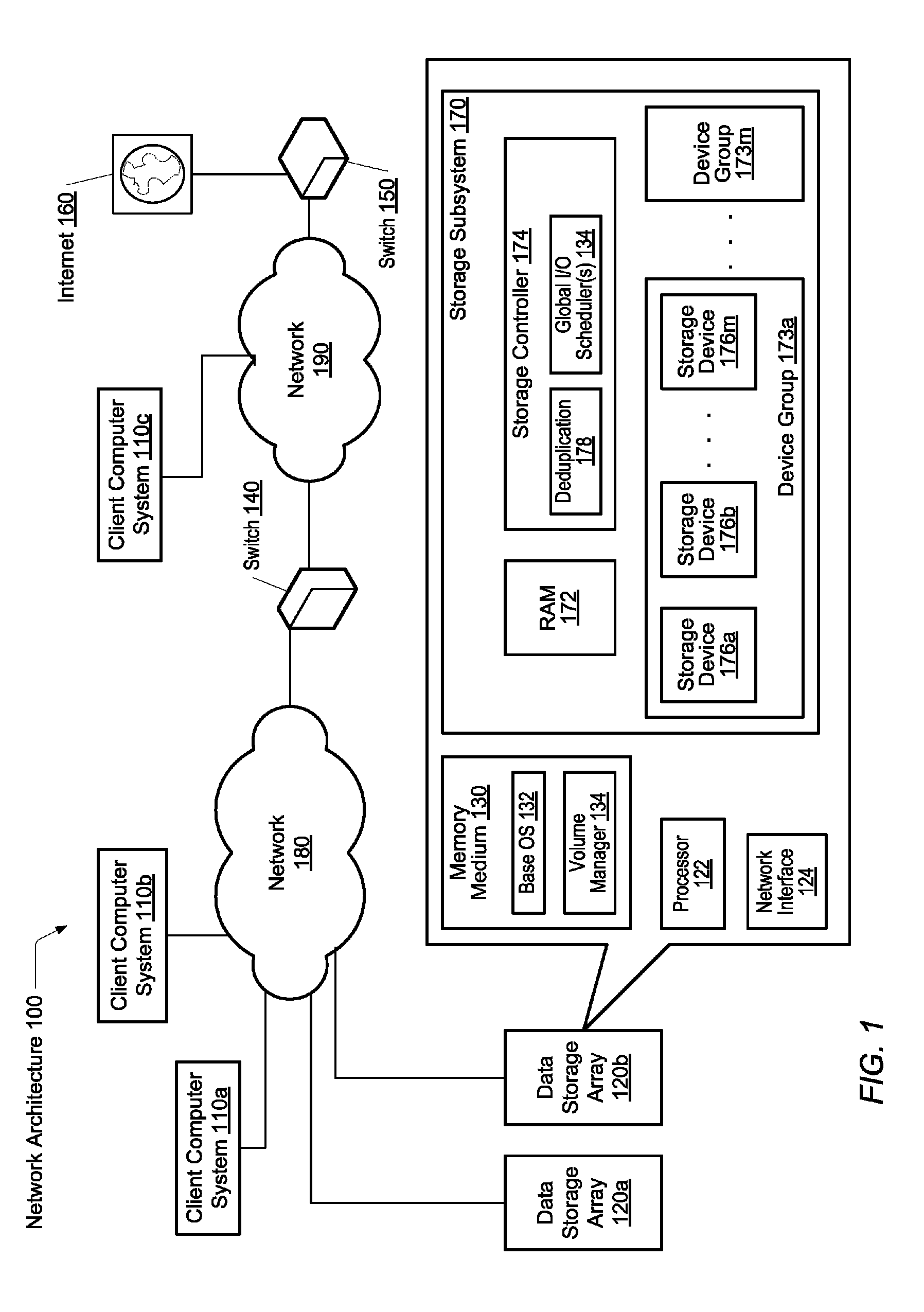 Mapping in a storage system