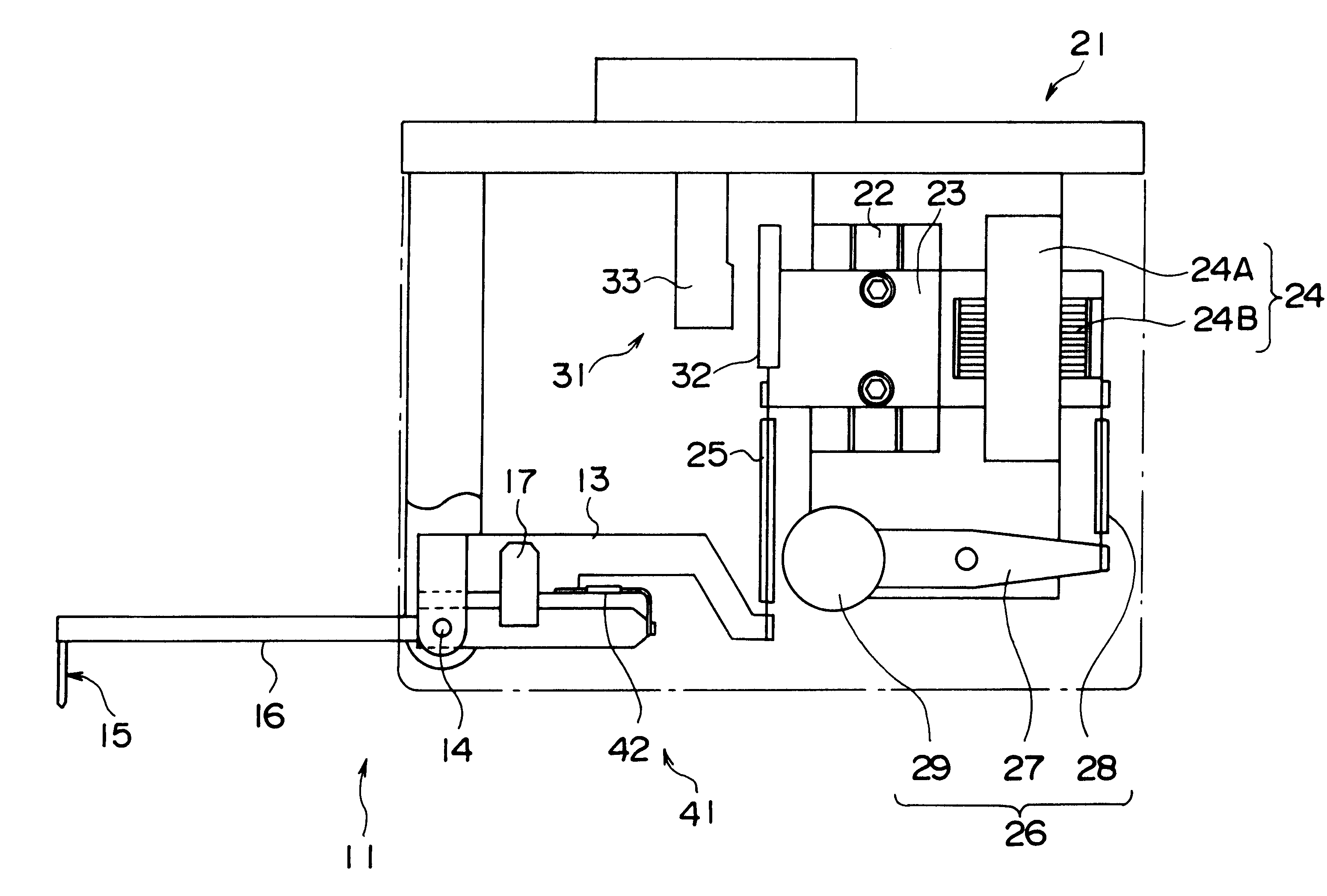 Surface-tracking measuring machine