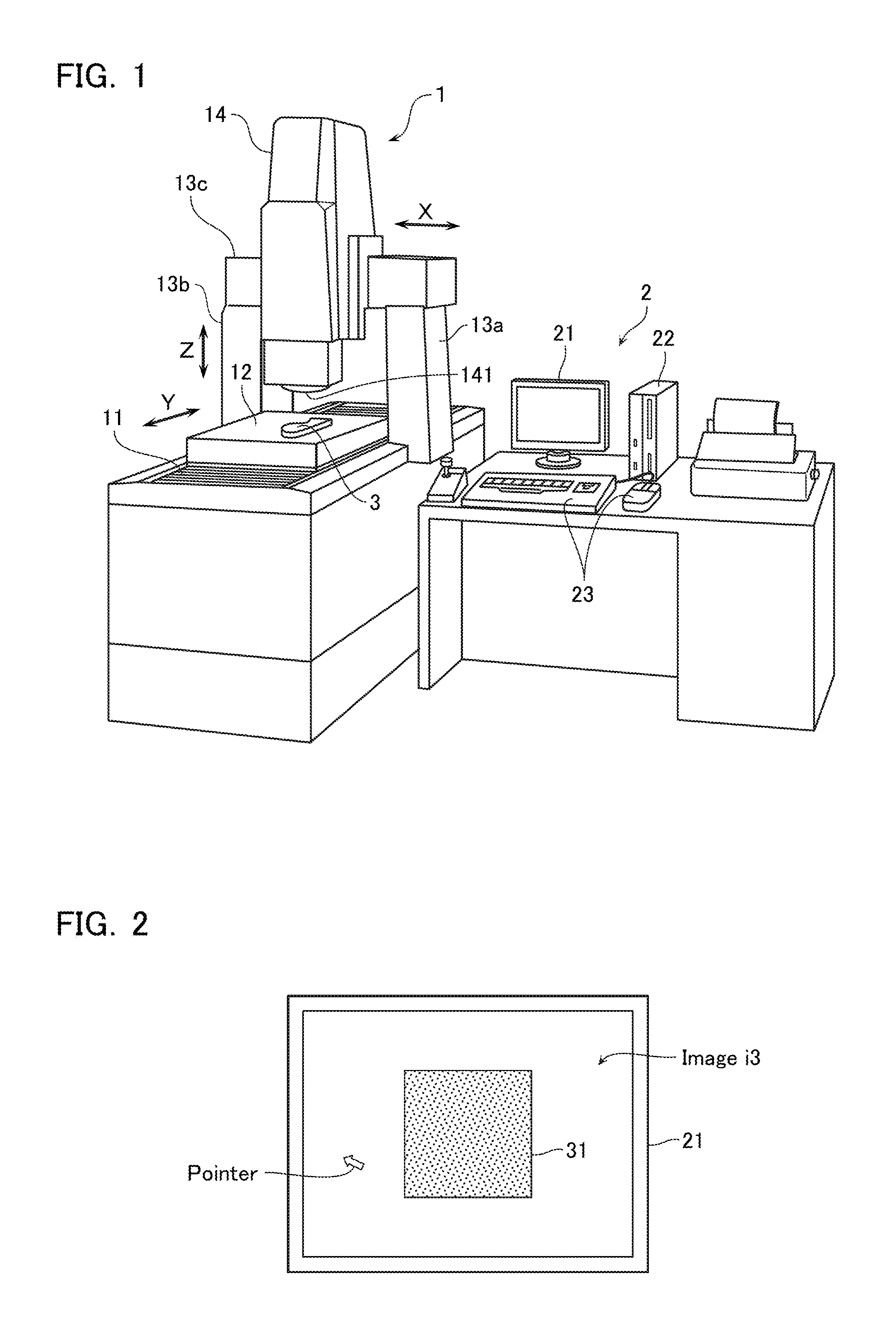 Image measuring apparatus and non-temporary recording medium on which control program of same apparatus is recorded