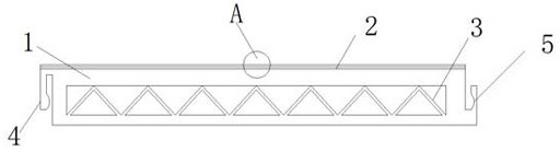 Glass fiber reinforced plastic hollow web convenient to clean