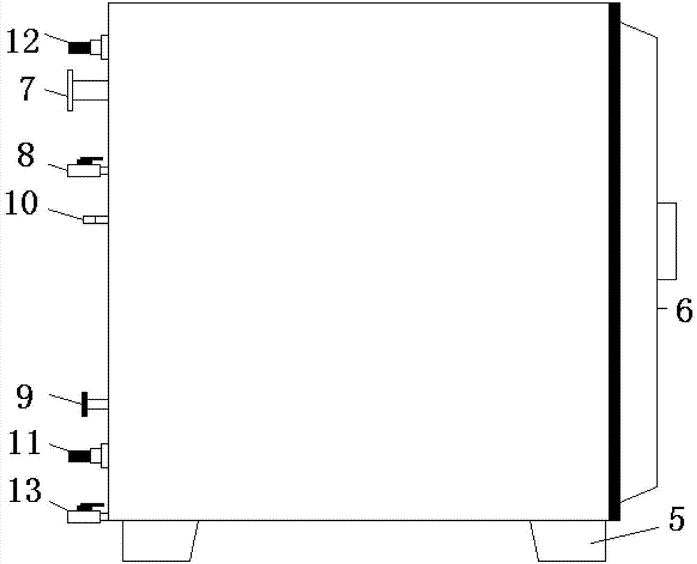 Drying device and drying method for high-purity silicon materials