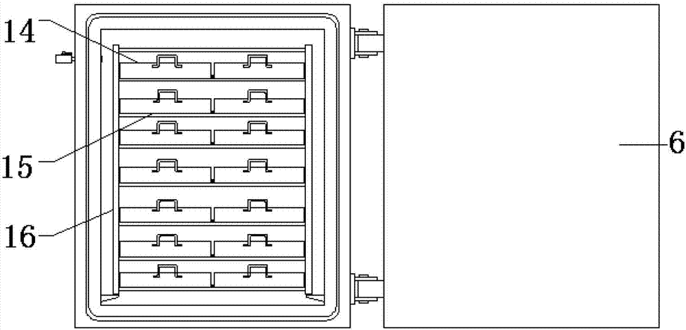 Drying device and drying method for high-purity silicon materials