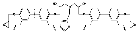 A reversible repair functional matrix resin for pultrusion and preparation method thereof