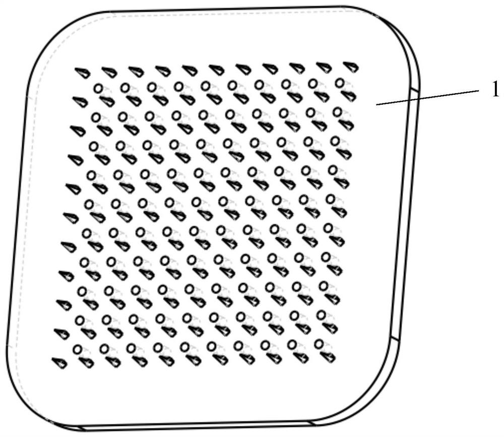 Micro-needle array with micro-pores, and preparation method thereof