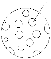 Micron-scale zirconium hydroxide, preparation method and applications thereof