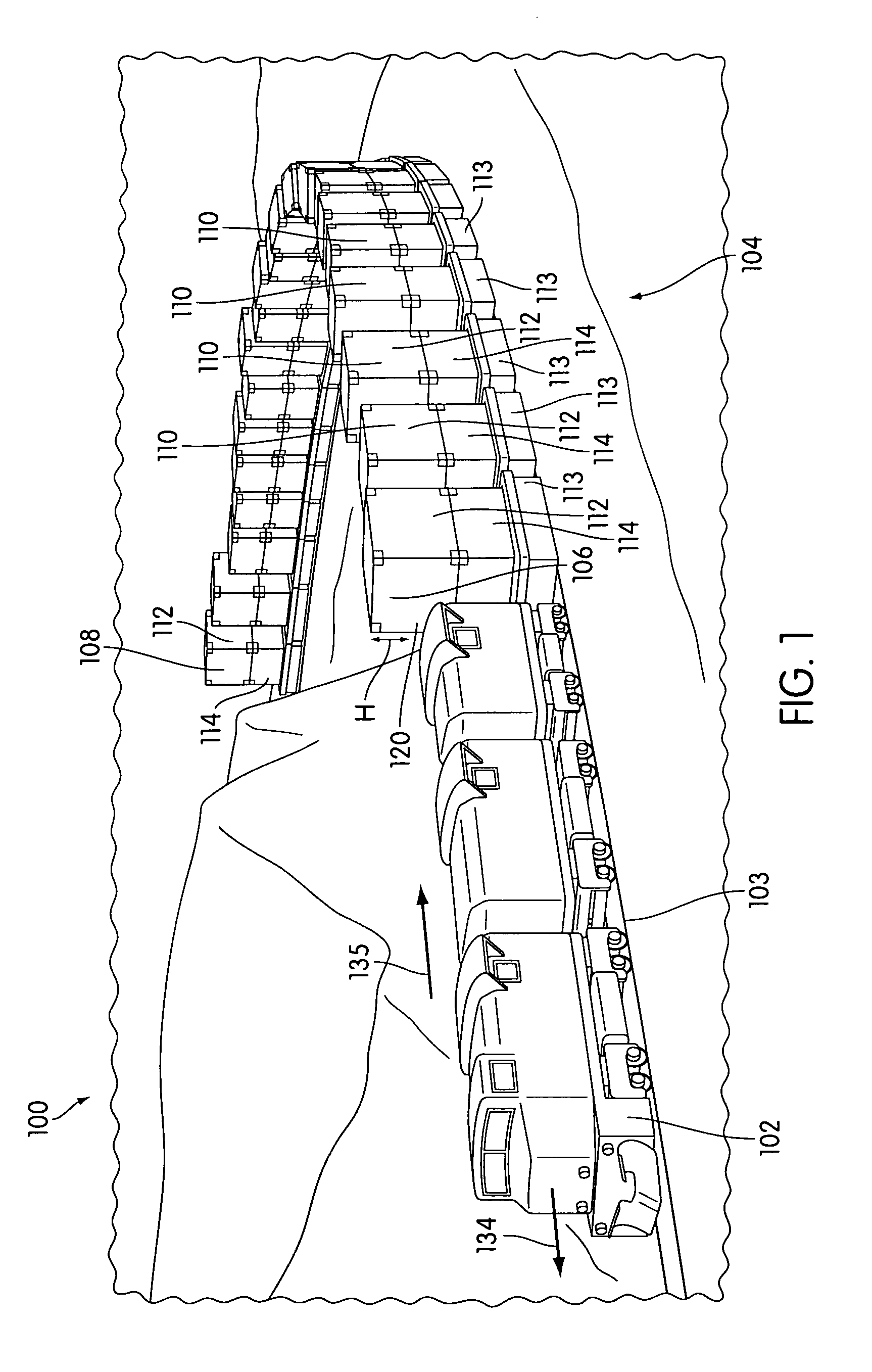 Drag reducing devices for stacked intermodal rail cars