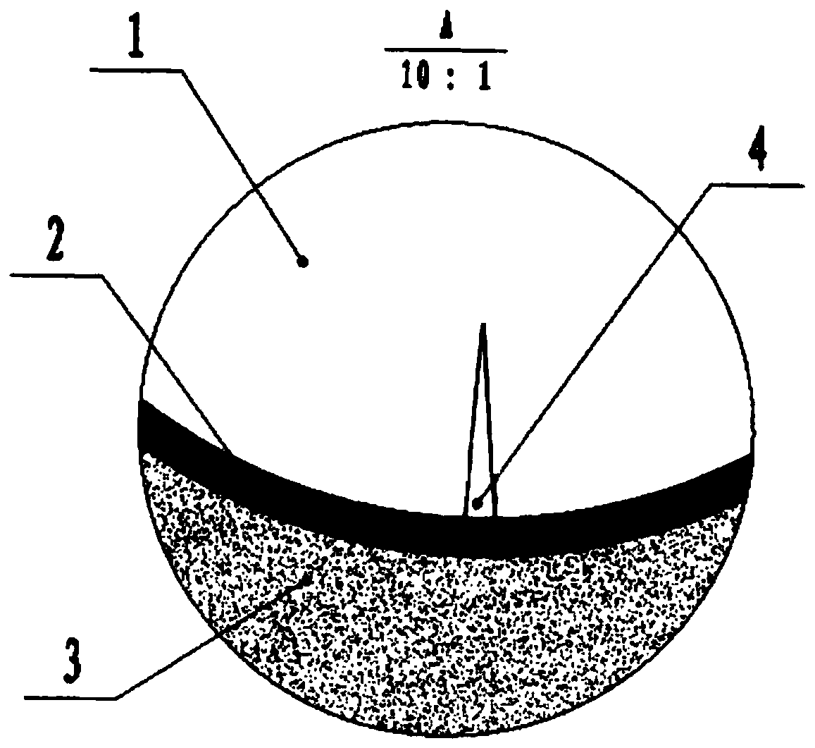 Stainless steel welding rod capable of resisting redness and cracking of coating