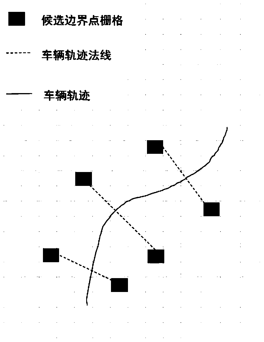 Multi-sensor fusion road extraction and indexing method based on global and local grid maps