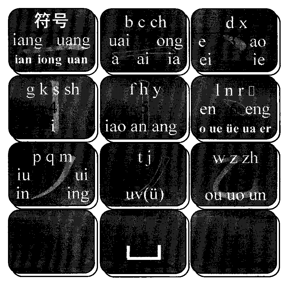 Digital binary-syllabification two-stroke whole-sentence input method supporting fuzzy tone and keyboard scheme thereof