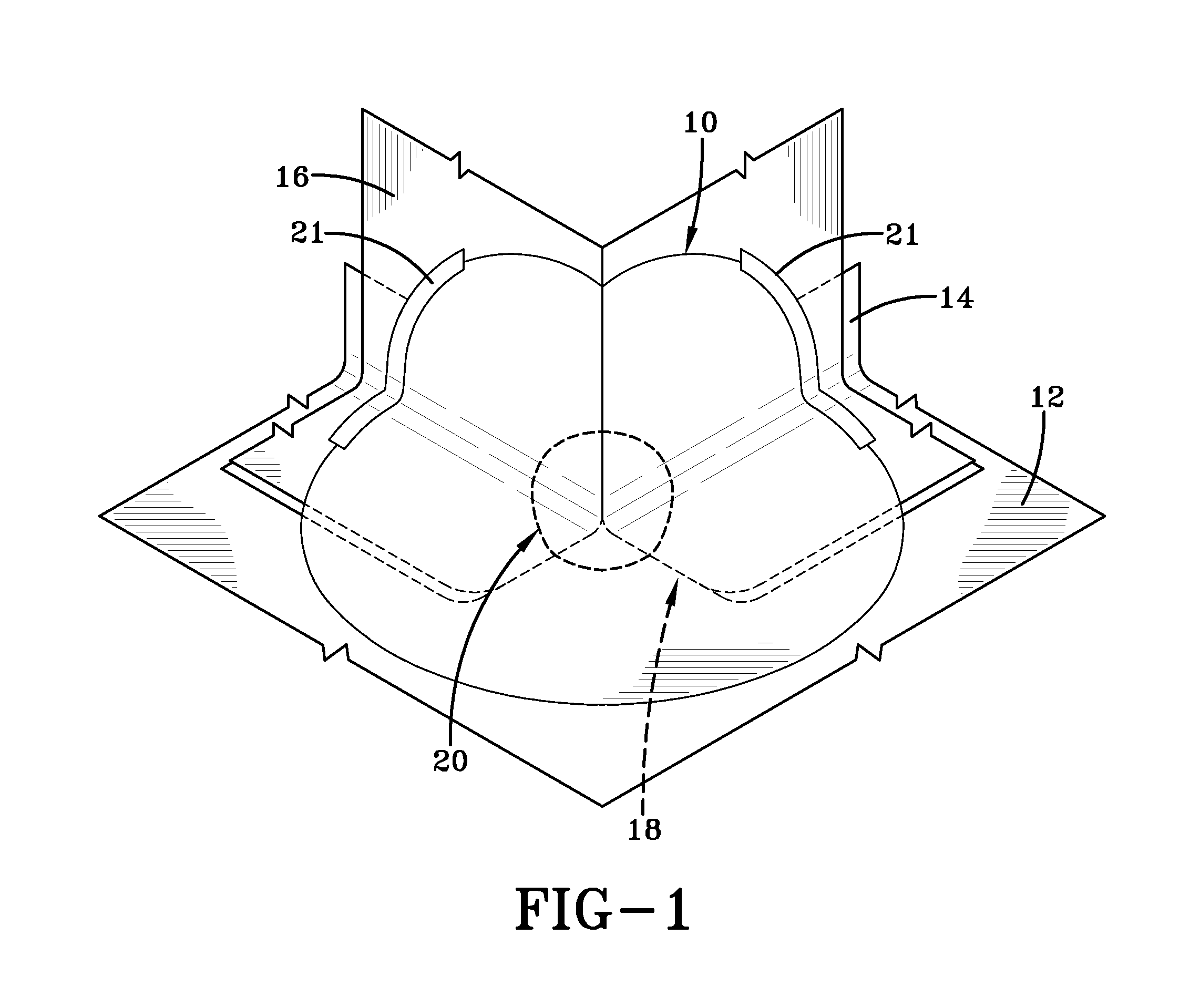 Fortified flashing laminate