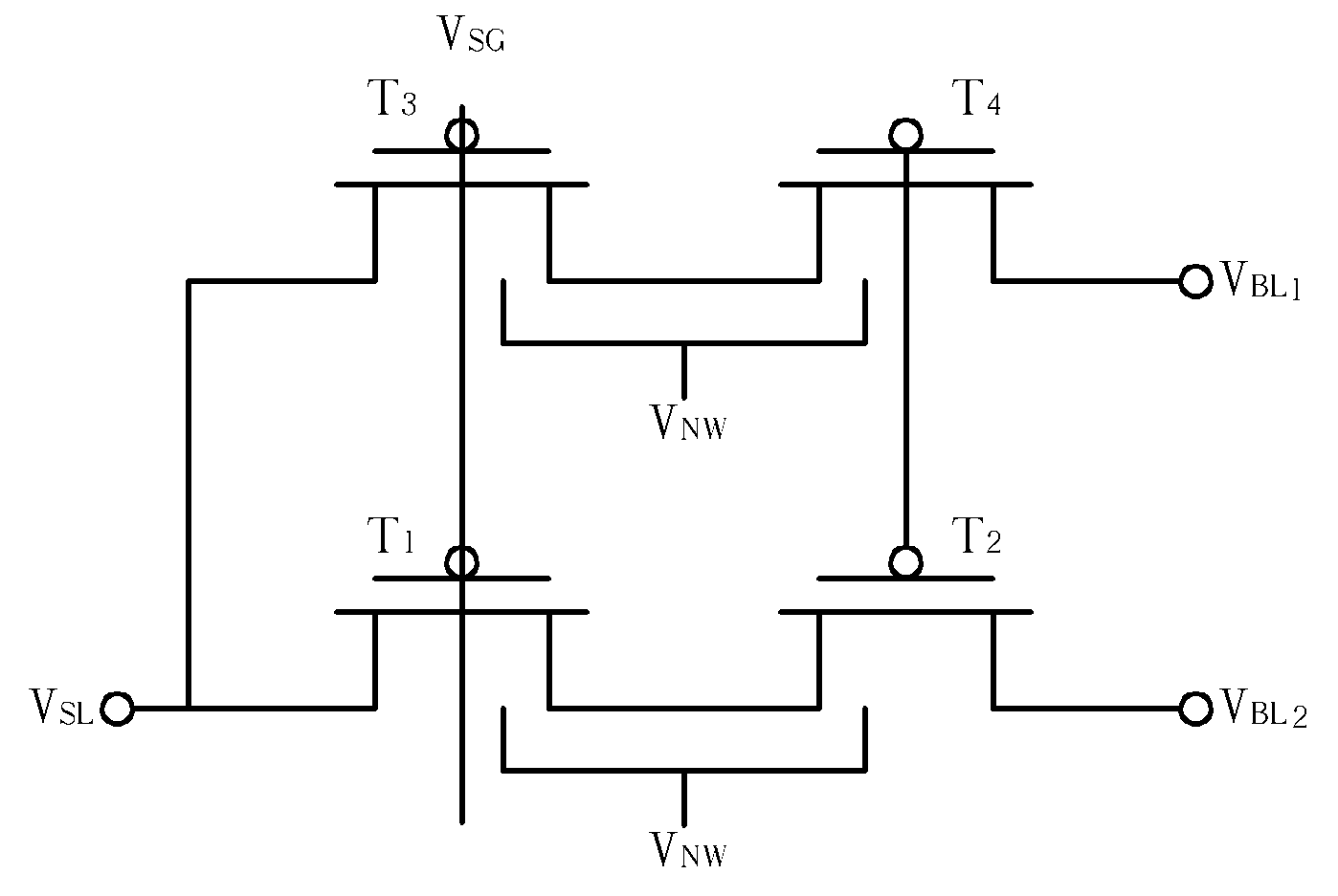 Single poly non-volatile memory