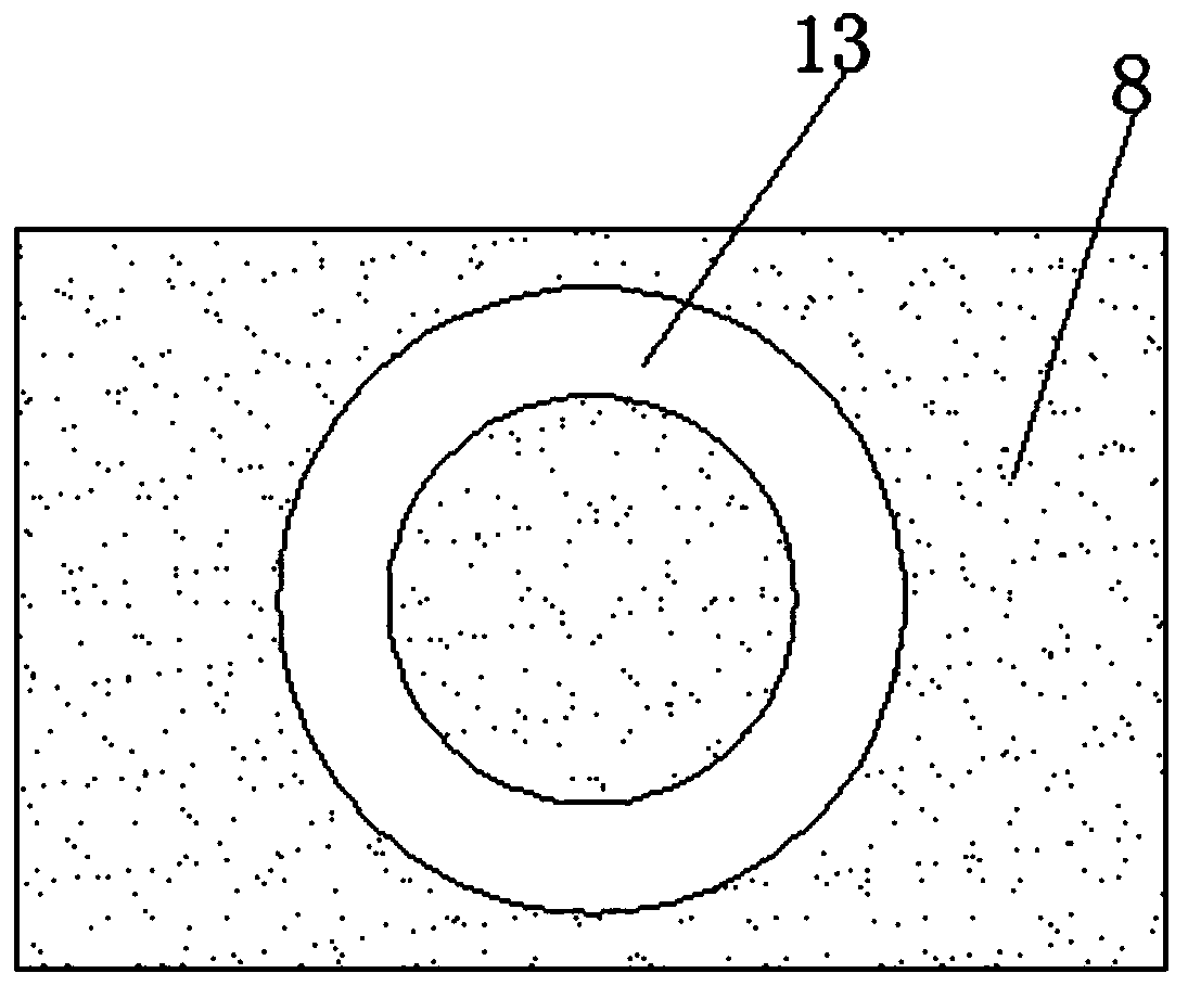 Good-stability height ascending device for electric power projects