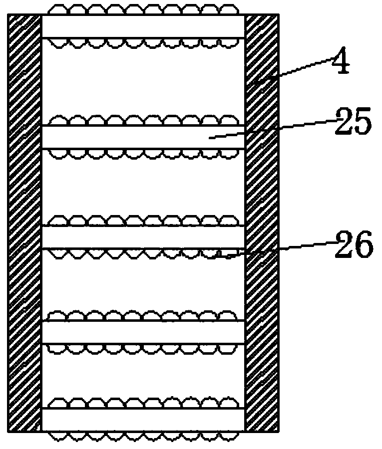 Good-stability height ascending device for electric power projects