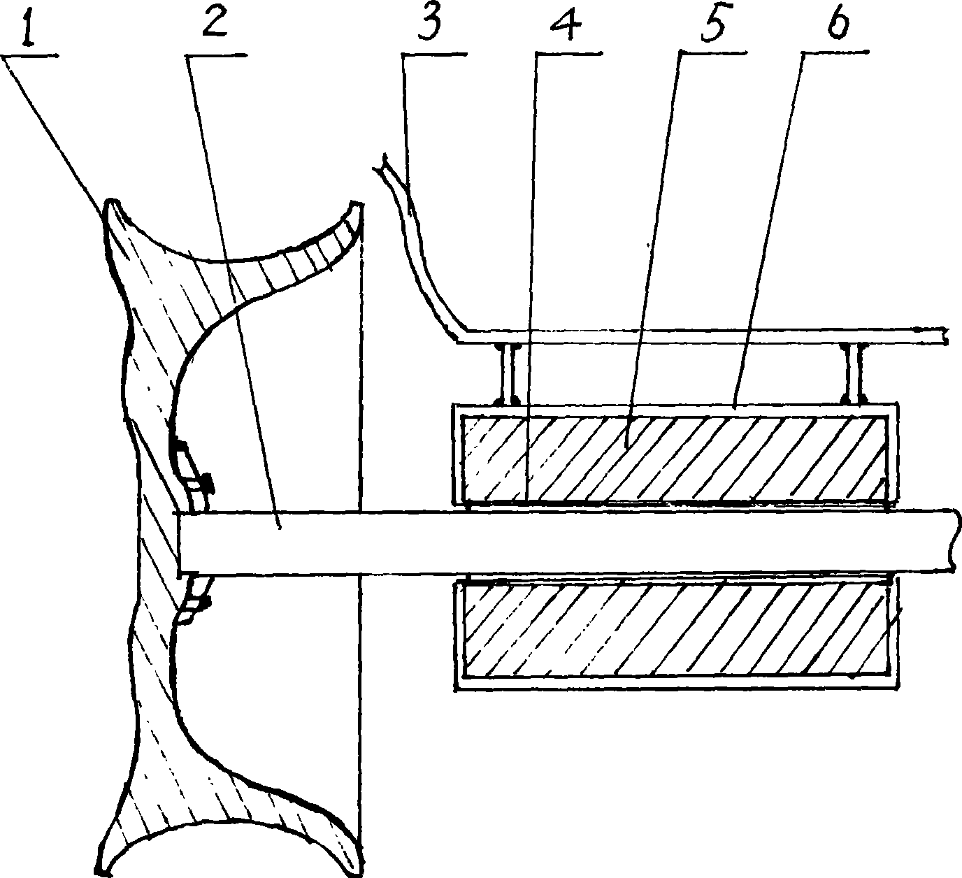 Engine generating set utilizing kinetic energy and wind energy