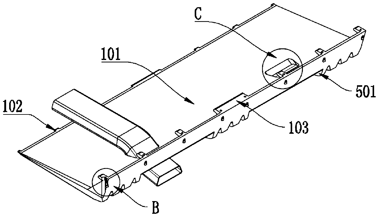 Automobile rear bumper spoiler