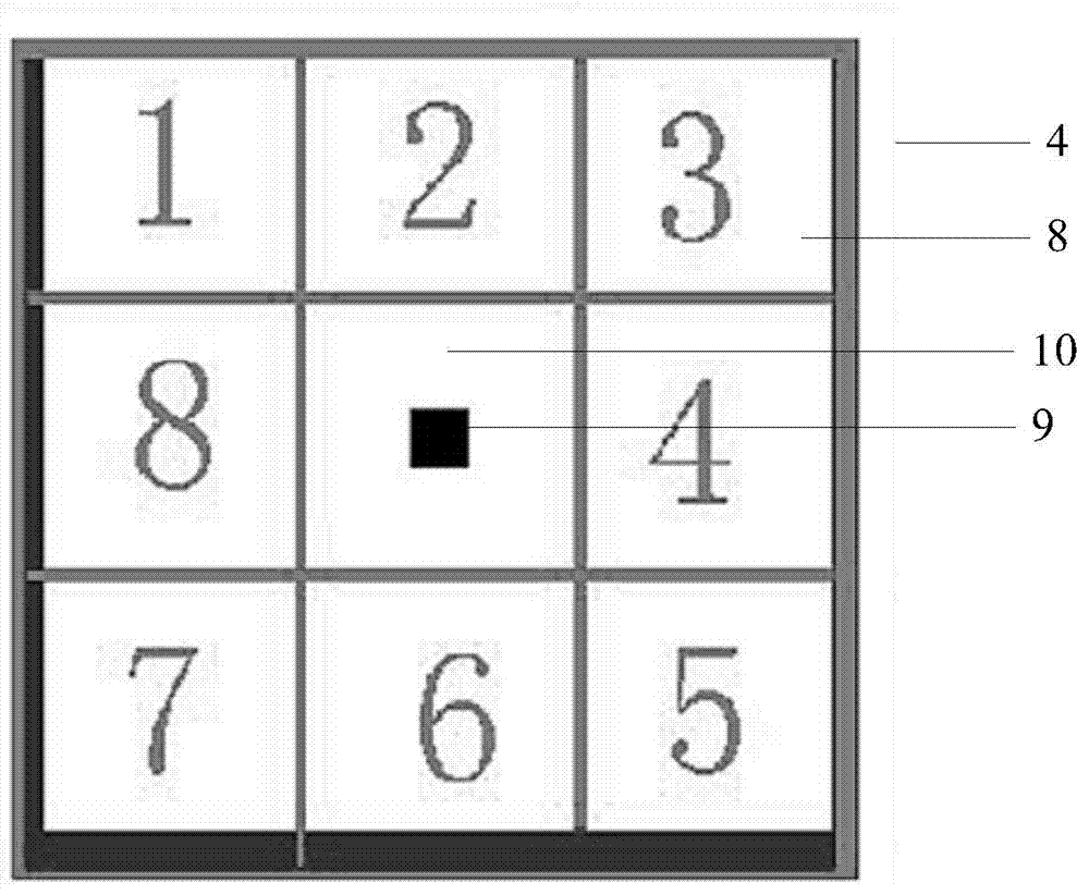 Encoding pattern and method and device for forming lattice graph through encoding pattern